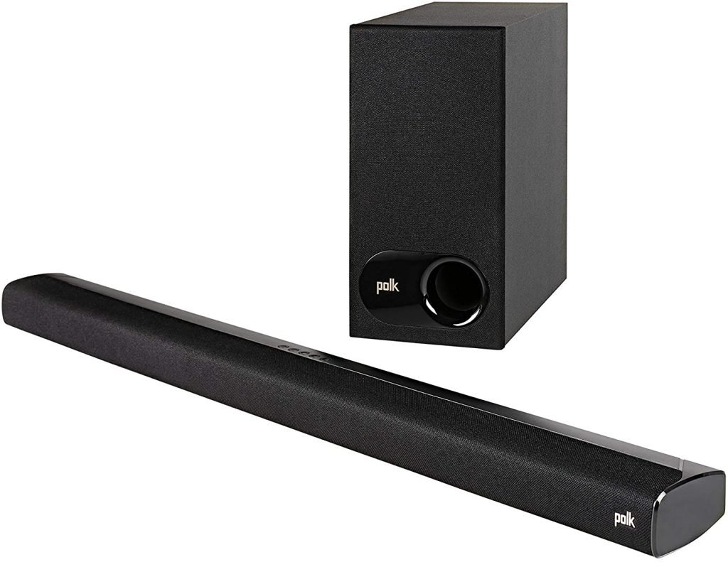Polk Audio Signa S2 Ultra-Slim TV Sound Bar | Works with 4K & HD TVs | Wireless Subwoofer