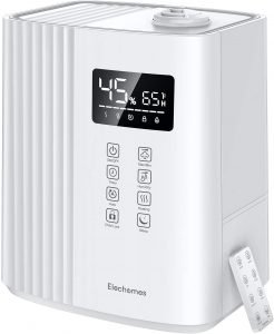 Elechomes SH8830 Warm and Cool Mist 6.5L Top Fill Humidifier