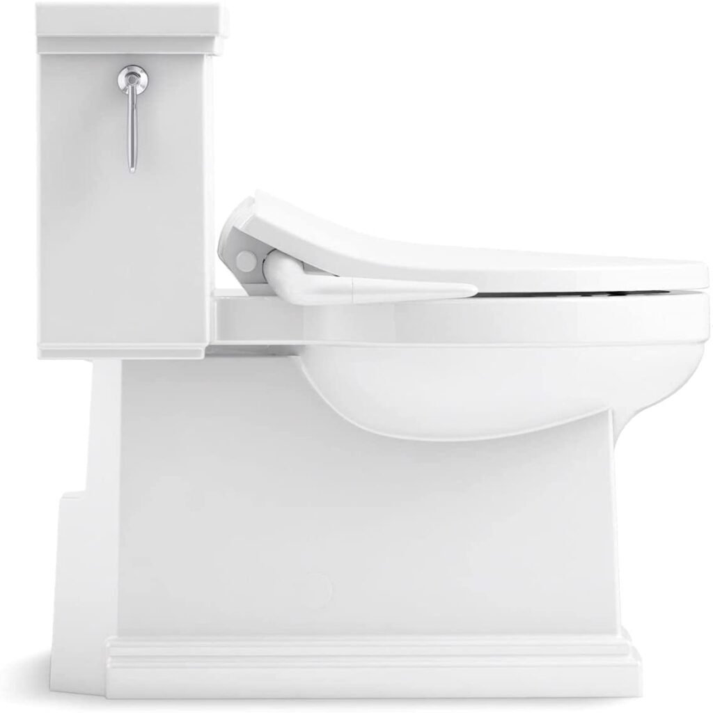 Kohler K-5724-0 Puretide Elongated Manual Bidet Toilet Seat