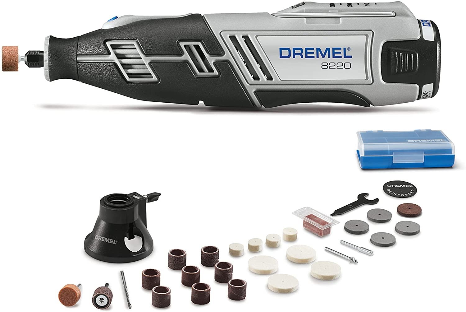 Dremel 8220-1/28 12-Volt Max Cordless Rotary Tool Kit