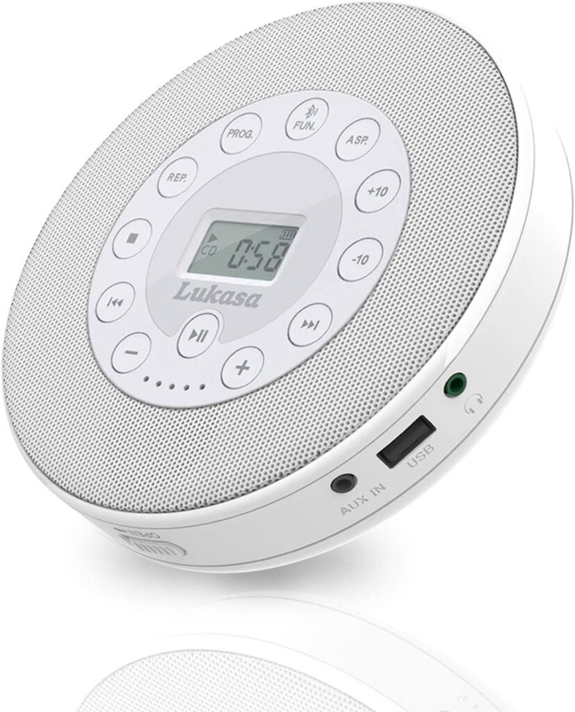 Lukasa Portable Bluetooth CD Player