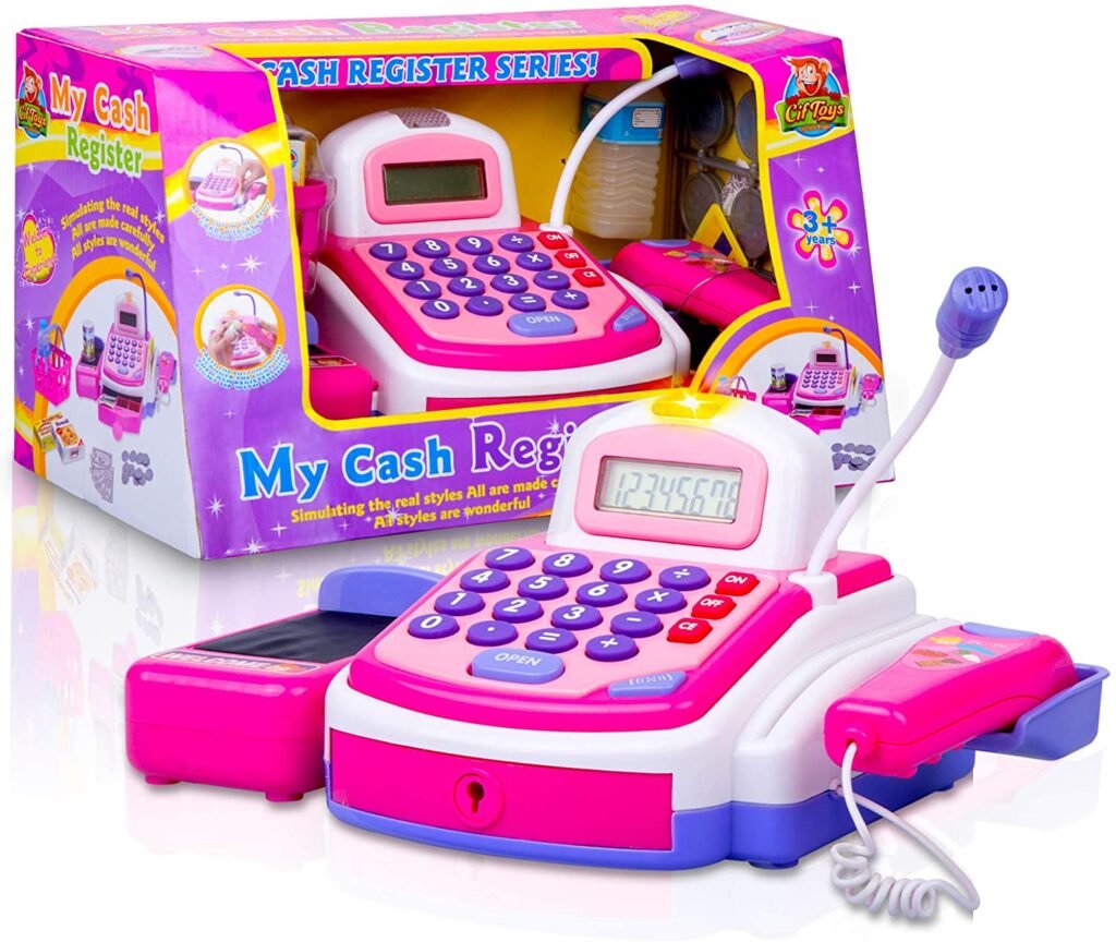 CifToys Cashier Toy Cash Register