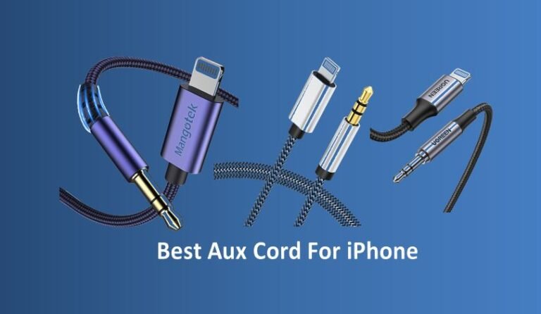 10 Best Aux Cord For iPhone 11, 12,13, 14 (Cord Adapter)